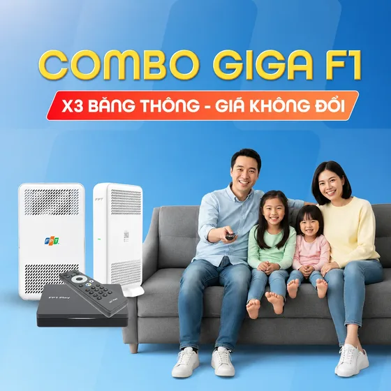 Combo Giga F1 X3 Băng Thông
