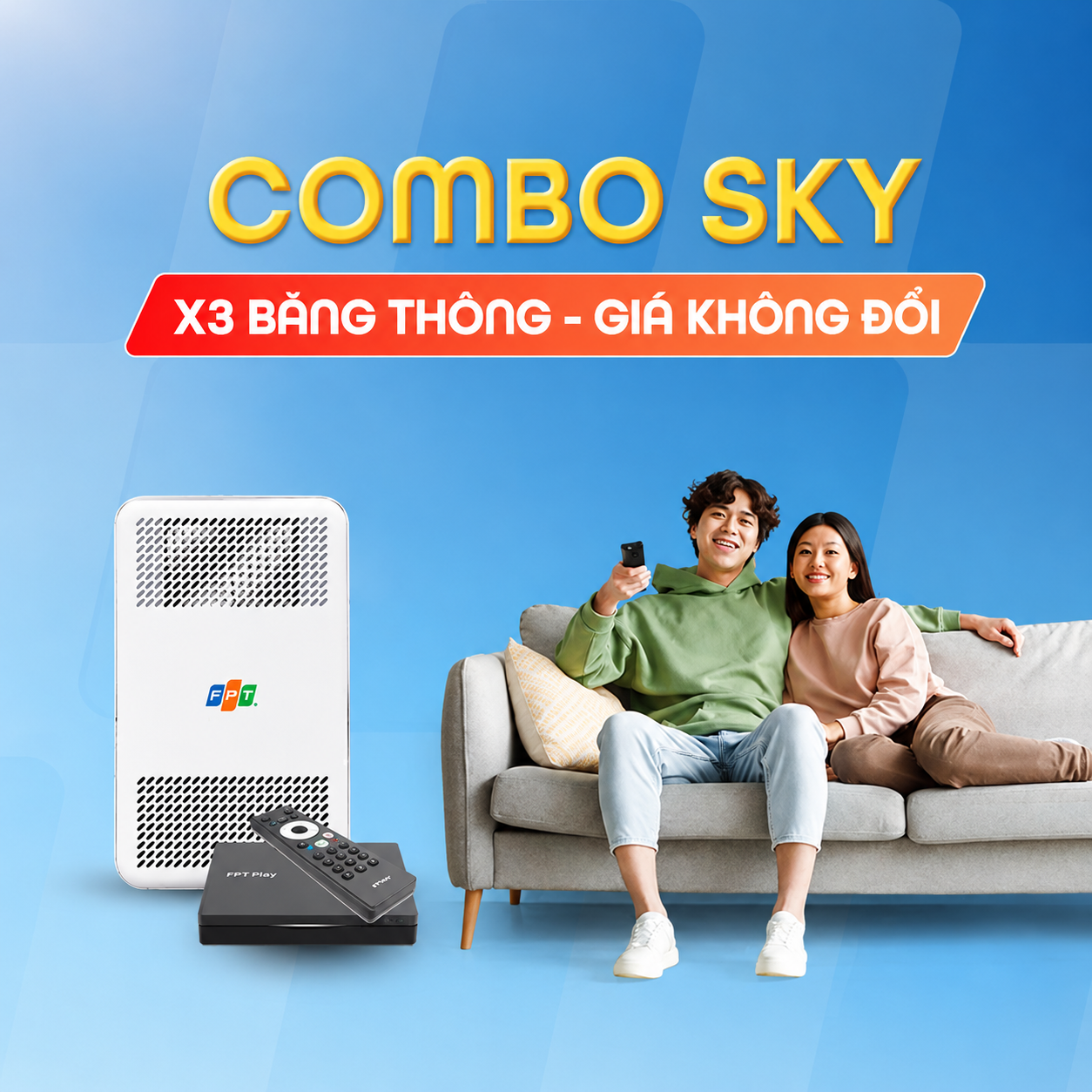 Combo Sky X3 Băng Thông