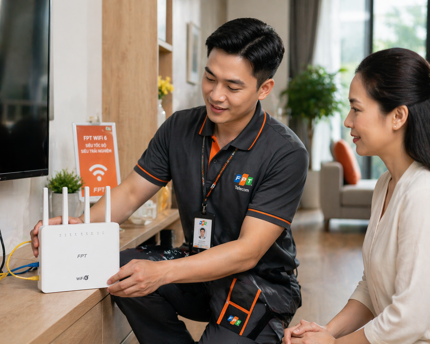 đội Ngũ Kỹ Thuật FPT Hỗ Trợ Triển Khai Combo Thể Thao Sky Fpt