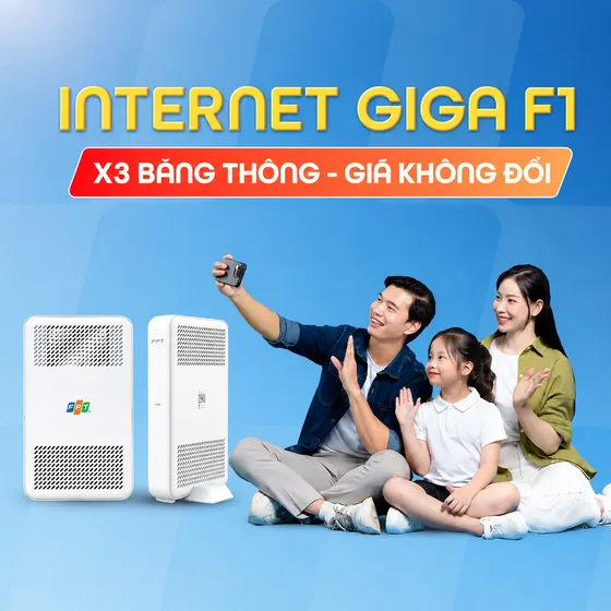 Giga F1 X3 Băng Thông