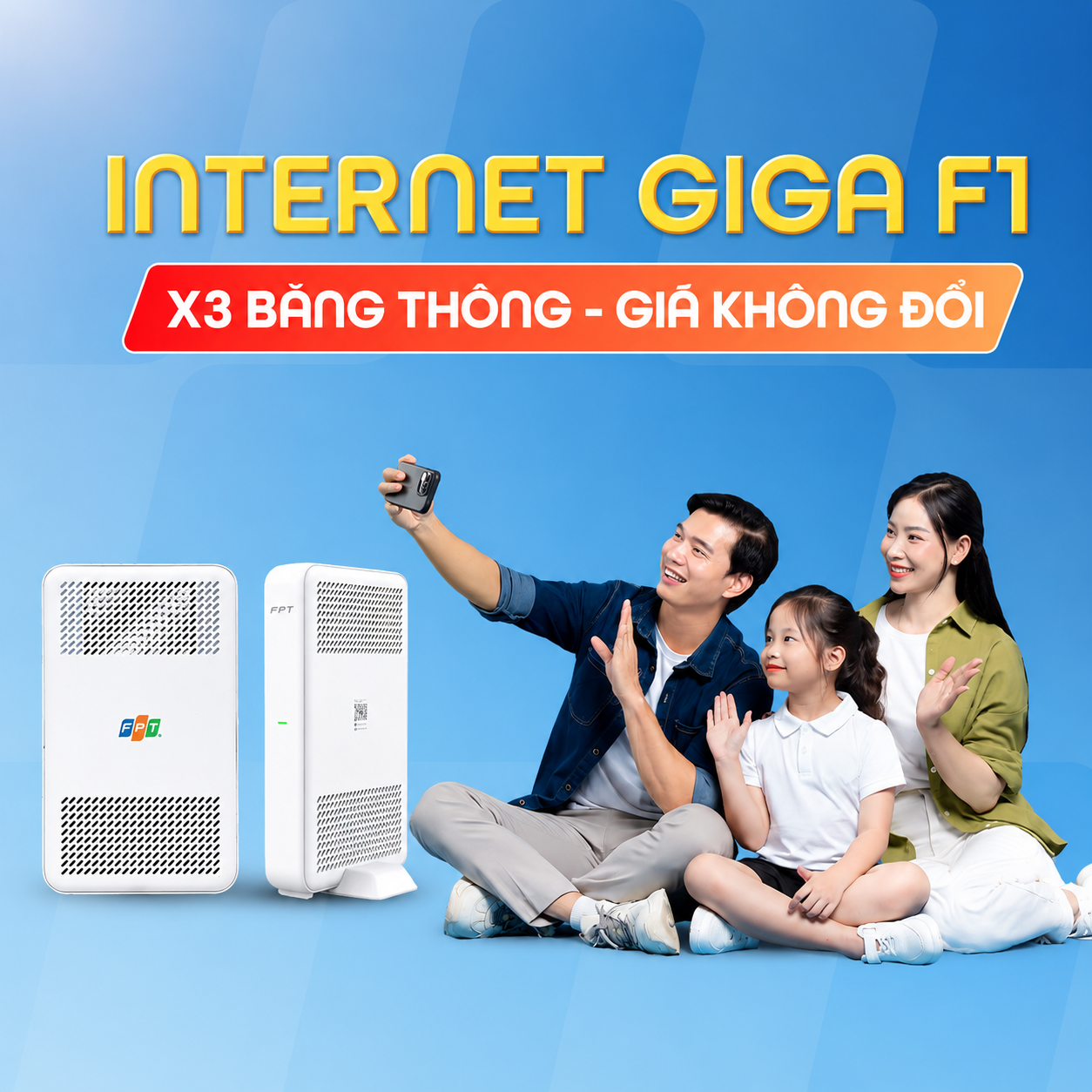 Giga F1 X3 Băng Thông